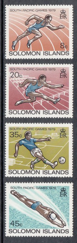 Solomon Islands Scott #389-392 MNH