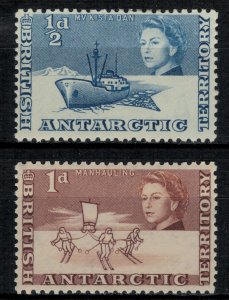 Br. Antarctic Territory #1-2*  CV $2.25