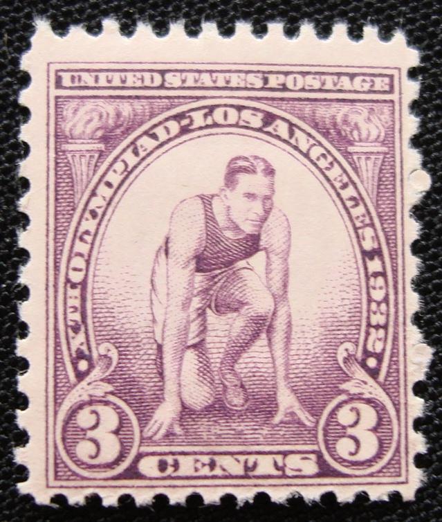 US #718 MNH Single, Olympics, SCV $2.00