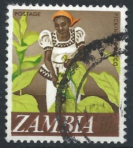 Zambia 1968 - 10n Decimal Definitive - SG134 used