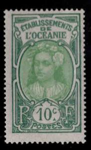 French Oceania Polynesia Scott 27 MNH** stamp
