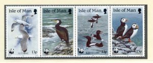 1988 Isle of Man SG420/SG423 Sea Birds Set Unmounted Mint