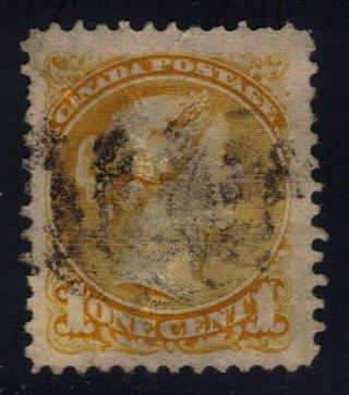 Canada #35 Queen Victoria - used (1.25)