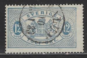 Sweden Scott # O18, used