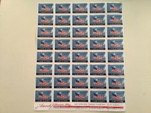 I Pledge Allegiance American flag  seals stamps 50149