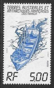 FRENCH SOUTHERN & ANTARCTIC TERRITORIES SG181 1983 LADY FRANKLIN SUPPLY SHIP MNH