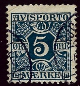 Denmark SC P2 Used F-VF SCV$15.00...Bargain in Demand!