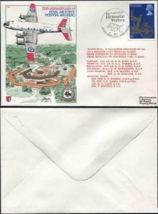 C56a 25th Ann of the RAF Hospital Wegberg Standard Cover