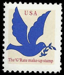 # 2877 MINT NEVER HINGED DOVE AND SPRIG