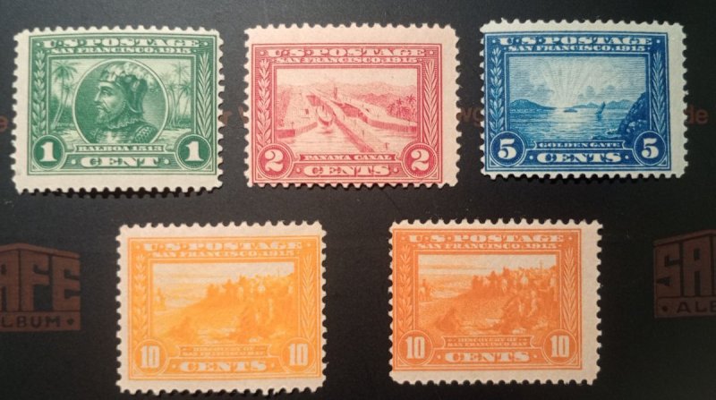 Sc#397-400a MNH-OG 1913 Panama Pacific Expo