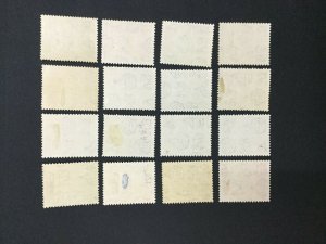 MOMEN: BARBADOS SG #248-256a 1938 MINT OG H LOT #192547-1135 