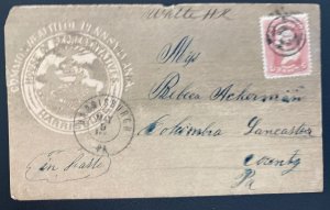 1880s Harrisburg PA USA Commonwealth Of Pennsylvania Cover House Of Representati