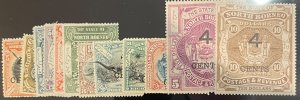 North Borneo, 1899, SC 91-102, MLH, Very Fine Set