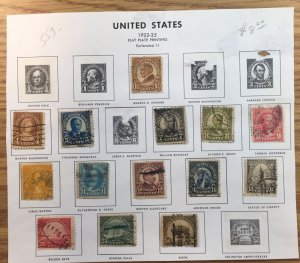 US Early 1900s LOT USED from old album SCV ~ $135