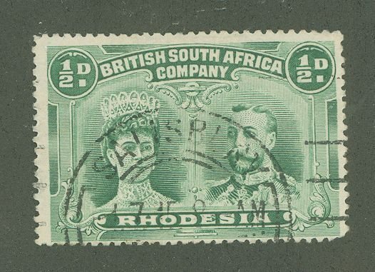 Rhodesia (1890-1923) #101b Used Single