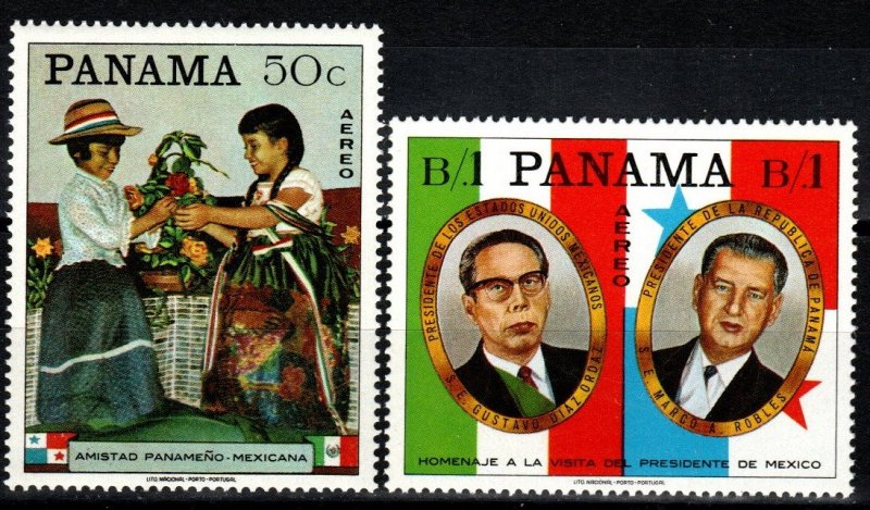 Panama #361, 361A  MNH  CV $6.00 (X237)