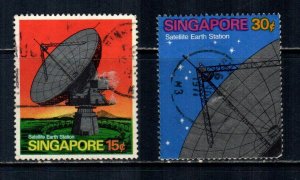 Singapore #142, 143a  Used  Scott $13.00