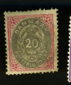 Denmark #31 Used F-VF Cat$32.50