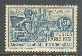 MALAGASY Sc# 172 MH F Colonial Commerce