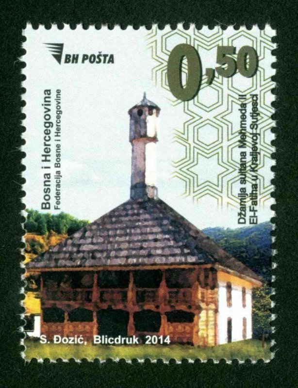 BOSNIA & HERZEGOVINA/2014, Religious Buildings, MNH 