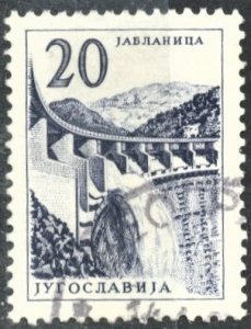 YUGOSLAVIA - #633 - USED - 1961 - YUGO0127