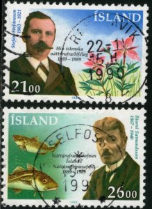 ICELAND #683, USED PAIR - 1989 - ICE434AFF6