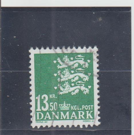 Denmark  Scott#  1305  Used  (2007 State Seal)