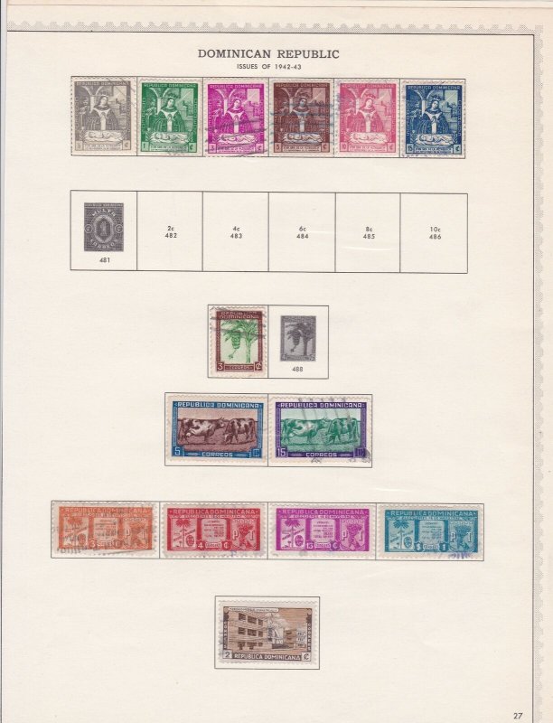 dominican republic stamps page ref 17153