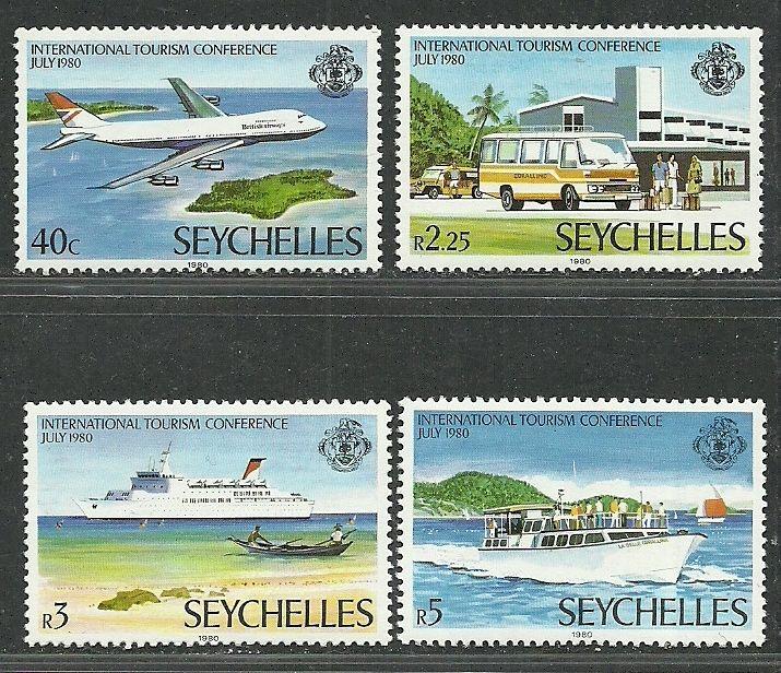 Seychelles 1980 Very Fine MNH Stamps Scott # 456-459 CV 1.90 $ 