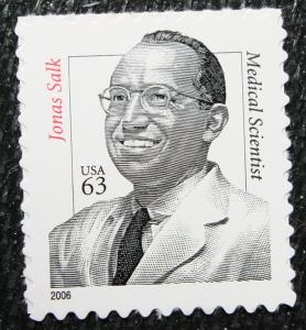 US #3428 MNH Single, Jonas Salk SCV $1.25 