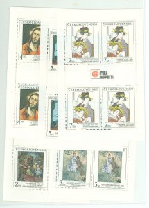 Czechoslovakia & Czech Republic #2843-2847 Mint (NH) Souvenir Sheet