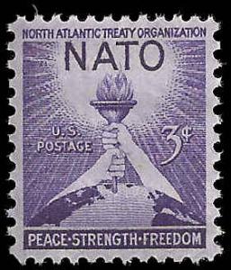 # 1008 MINT NEVER HINGED NATO VF+