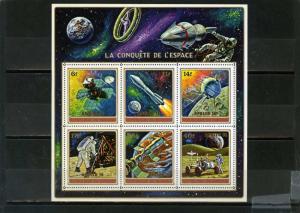 BURUNDI 1972 Sc#384a SPACE APOLLO 16 S/S MNH 