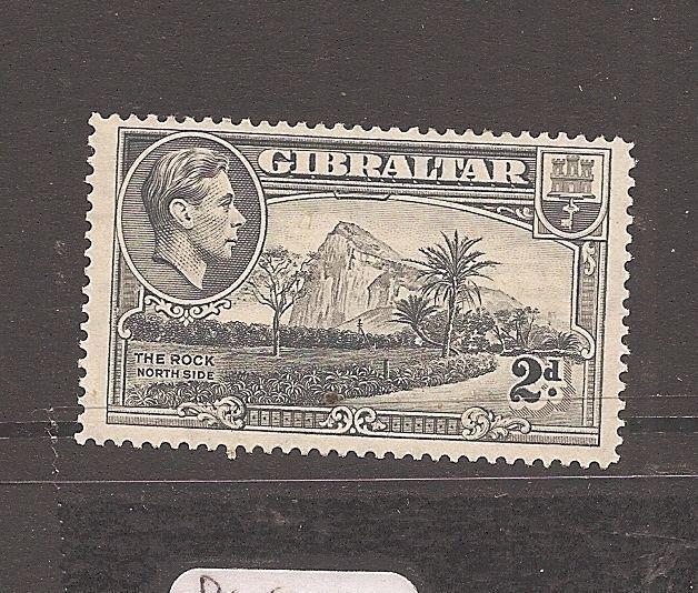 GIBRALTAR (0707c) KGVI SG124 P14 MOG