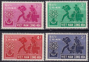 Vietnam #132-5 F-VF Unused  (Z8125)