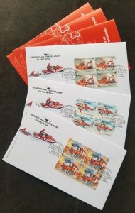 Malaysia Rescue Vehicle 2024 Helicopter Fire Engine Boat Ship Brigade (blk 4 FDC