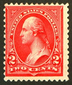 U.S. #252 MINT OG HR