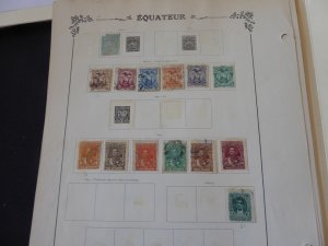 Ecuador 1865-1938 on Yvert Album Pages