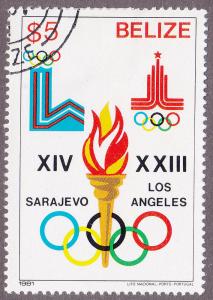 Belize 560  Summer & Winter Olympics 1984