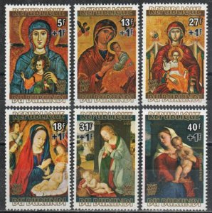 Burundi Stamp B74-B76, CB44-CB46  - 77 Christmas paintings