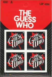 THE GUESS WHO = Canadian Recording Artists = BK page of 4 Canada 2013 #2659a