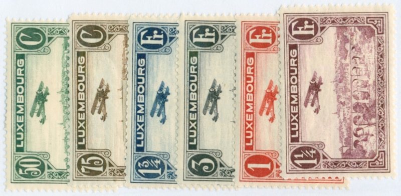 LUXEMBOURG C1-6 MH BIN $3.85