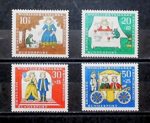 Federal Republic of West Germany 1966 Humanitarian Relief Funds MNH** Full Set 16255-