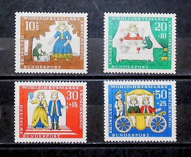 Federal Republic of West Germany 1966 Humanitarian Relief Funds MNH** Full Set 16255-