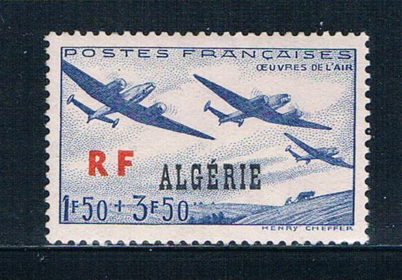 Algeria B43 MNH Planes over fields 1945 (A0332)+