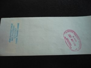 Canada - Revenue - KGVI War Issue Stamp & Revenue Stamp on cheque dated 1946