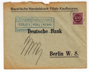 Germany cover Deutsche Bank 1923  229