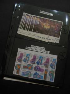 MEXICO : 1991-2005. 4 Better items. All Very Fine, Mint NH. Scott Catalog $327.