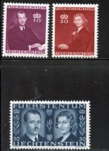 Liechtenstein  # 185-7, Mint Never Hinge. (35)