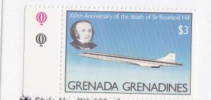 Grenada - Grenadines, Concorde Airplane, Mint NH, 1/2 Cat.
